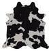 Black 72 x 1 in Indoor Area Rug - Millwood Pines Ohlone Real Cowhide Area Rug Cowhide | 72 W x 1 D in | Wayfair AD4DA91897254C9B8130560D58F32F79