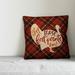 The Holiday Aisle® Macsen Get Those Fat Pants on Turkey Throw Pillow Polyester/Polyfill blend | 18 H x 18 W x 1.5 D in | Wayfair