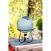 Winston Porter Erma Gazing Ball Glass in Gray | 11 H x 10 W x 10 D in | Wayfair 3C00B0D3F2204BE3A4DE76F899E2B389