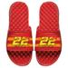 Men's ISlide Red Joey Logano NASCAR Driver Tire Marks Slide Sandals