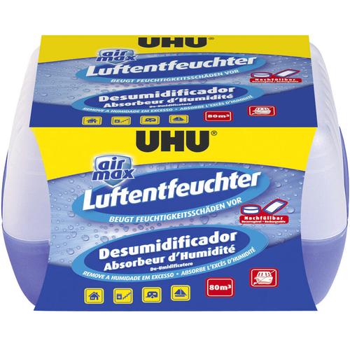 UHU Air Max Granulat-Luftentfeuchter 32 m² Transparent