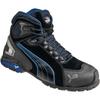 PUMA Sicherheitsstiefel Rio Black Mid Größe 44 schwarz / blau - 63.225.0-44
