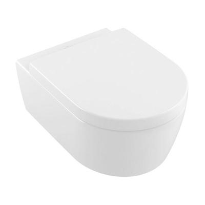 Avento - Wand-WC mit Sitz SoftClosing, DirectFlush, Alpinweiß 5656HR01 - Villeroy&boch