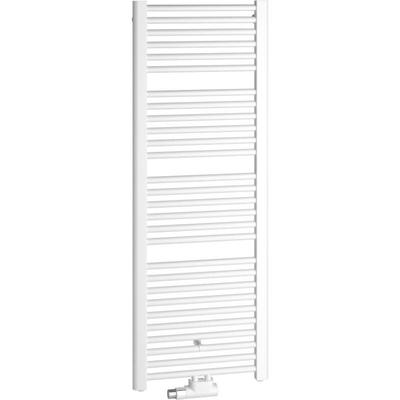 Kermi - Basic-50 gerade Badheizkörper Weiß 1172x35x450mm Anschluss mittig und seitlich 511W bei Image