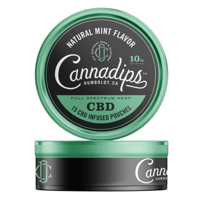 Cannadips CBD Pouches Mint