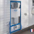 Broyeur wc adaptable Watermatic Waterwall avec bâti support grohe