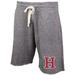 Men's Concepts Sport Gray Harvard Crimson Mainstream Terry Shorts