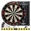 Viper League Pro Sisal Bristle Backboard w/ Darts in Gray | 26 H x 20 W x 6 D in | Wayfair 40-1047