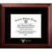 Campus Images NCAA Ball State Cardinals Gold Embossed Diploma Frame Wood in Brown/Red | 17.75 H x 15.75 W x 1.5 D in | Wayfair IN985GED-108