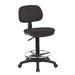 Symple Stuff Hathcock Drafting Chair Upholstered/Metal | 38.5 H x 22.75 D in | Wayfair 975E50B4EE794662B485DDA76B239735