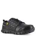 Reebok Work Sublite Cushion Work Alloy Toe - Mens 9 Black Oxford Medium