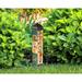 Studio M Lessons from My Dog Pole Garden Art Resin/Plastic in Blue/Green/Red | 20 H x 4 W x 4 D in | Wayfair PL1115