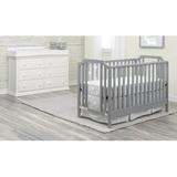 Suite Bebe Celeste 3-in-1 Convertible Crib Wood in Gray | 37.5 H x 30.25 W in | Wayfair 25300-LGY