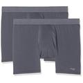 Sloggi Men's Ever Fresh Short 2p Hipster, Grey (Dark Grey 3284), Small (Size: 4) (Pack of 2)