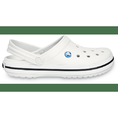 Crocs White Crocband™ Clog Shoes