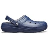 Crocs Navy / Charcoal Classic Lined Clog Shoes