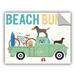 Dovecove Beach Bums Truck I Removable Wall Decal Vinyl in White | 36 H x 48 W in | Wayfair DF694CAAEDB84BD493462A3FC8D868F3