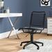 Latitude Run® Bungee Task Chair Upholstered/Bungee/Metal in Black/Brown | 35 H x 18 W x 25 D in | Wayfair 5180551EAEE746878EEFBE65037E81C8