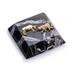 Winston Porter Autry Black Zebra Marble Paper Weight Marble in Black/Yellow | 1 H x 4 W x 4 D in | Wayfair 1F7E93EF5865405A8C2953D0CFFCB9AB