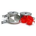 Chinook Ridgeline 8 Piece Stainless Steel Trio Cookset