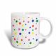 3dRose Colorful Polka Dots-Mug, Keramik, Mehrfarbig, 12,7 cm x 11,43 x, 8.45
