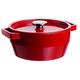 Slow Cook Kasserolle 2,2l red