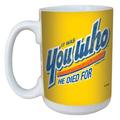 Tree-Free Greetings lm44367 Yoo-hoo-You Who: 1 Peter 3: 18 Keramik Becher mit Henkel/, 15-Ounce