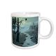 3dRose Tasse 14454 _ 2 Appalachian Trail Creek, Tasse aus Keramik, 15-Ounce