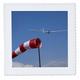 3dRose Glider, Wind Socke, Luftfahrt, Flughafen, Santiago, Chile – SA05 dwa0059 – David Wand, Quilt, Platz, 10 von 25,4 cm (QS 85853 _ 1)