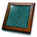 3dRose FT 124753 _ 1 Blaugrün Dreieck Glas Mosaik-Optik eine dreidimensionale Design von Fliesen, 8 von 20,3 cm