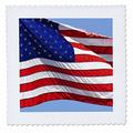 3dRose QS 53611 _ 3 American Flag-usa-Patriotic-Americana-Quilt Platz, 8 von 20,3 cm