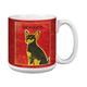 Tree-Free Greetings xm28052 John W. Golden Künstlerische Jumbo Tasse, 591 ml, schwarz und Tan Chihuahua