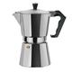 Gnali & Zani Brasil Coffee Maker, Espressokocher für 3 Tassen Induktion, Alu