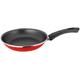 Judge Induction Frypan Emaille Antihaft Omelette Bratpfanne 20cm Rot, Edelstahl, hellrot 20 cm