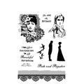 IndigoBlu Cling Mounted Stamp 9.25"X6.25"-Mr. Darcy