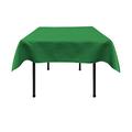 La-Leinen Tischdecke Braut-Satin, Schwarz, 58 x 58-inch, Satin, Green Kelly, 147.32 x 147.32 x 0.021999999999999999 cm