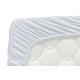 Briljant Home Jersey Spannbetttuch Stretch mit Split, Baumwolle, weiß, 180 x 220 x 30 cm