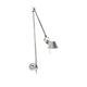 Artemide Tolomeo Wandleuchte mit Arm, Aluminium