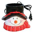 A Cheerful Giver Snowman Wax and Oil Warmer