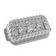 Nordicware 89848 Backform Familie Lebkuchenmann, Aluminium Druckguss, silber