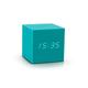 Gravity Cube Click Clock Green