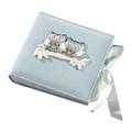 Mascagni Fotoalbum Baby Blau Strass