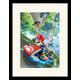 Pyramid International MP11293P-PL Mario Kart 8 (Flip) montiert und gerahmt, Mounted 250 GSM Paperwrap MDF, Mehrfarbig, 44 x 33 x 4 cm