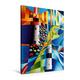 Calvendo Premium Textil-Leinwand 60 x 90 cm Hoch-Format Leuchtturm List West und Leuchtturm Karpen, Sylt | Wandbild, HD-Bild auf Keilrahmen, Fertigbild auf von Gerhard Kraus Kunst Kunst