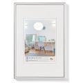 Walther design KV684S New Lifestyle Kunststoffrahmen, 59,4x84 cm, silber