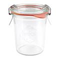 Weck 6er Set 1511010 Einmachglas, Glas, transparent, 140 ml