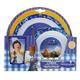 Unbekannt Fun House 005203 Ratatouille Set Mahlzeit für Kinder Polypropylen Blau 26,5 x 7 x 25 cm 3-teilig