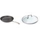 Le Creuset Aluminium-Antihaft-Pfanne flach 30 cm & Le Creuset Glasdeckel 30 cm