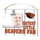 KH Sports Fan 25,4 x 20,3 cm Biber Clip It Verwitterte Baby Logo Collage Bilderrahmen, Oregon State, Standard