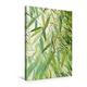 Calvendo Premium Textil-Leinwand 50 cm x 75 cm hoch, Grüner Bambus Nr. 2 | Wandbild, Bild auf Keilrahmen, Fertigbild auf Echter Leinwand, Leinwanddruck: Asiatischer Zauber im Blätterwald Natur Natur